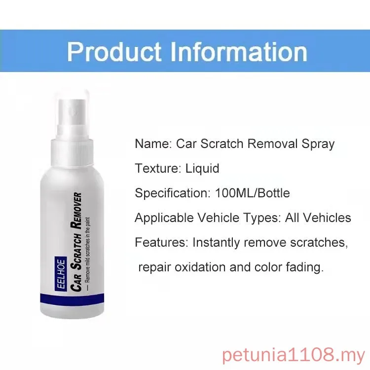 100Ml Car Scratch Removal Nano Spray Spray Ceramic Coating Auto Scratches Restore