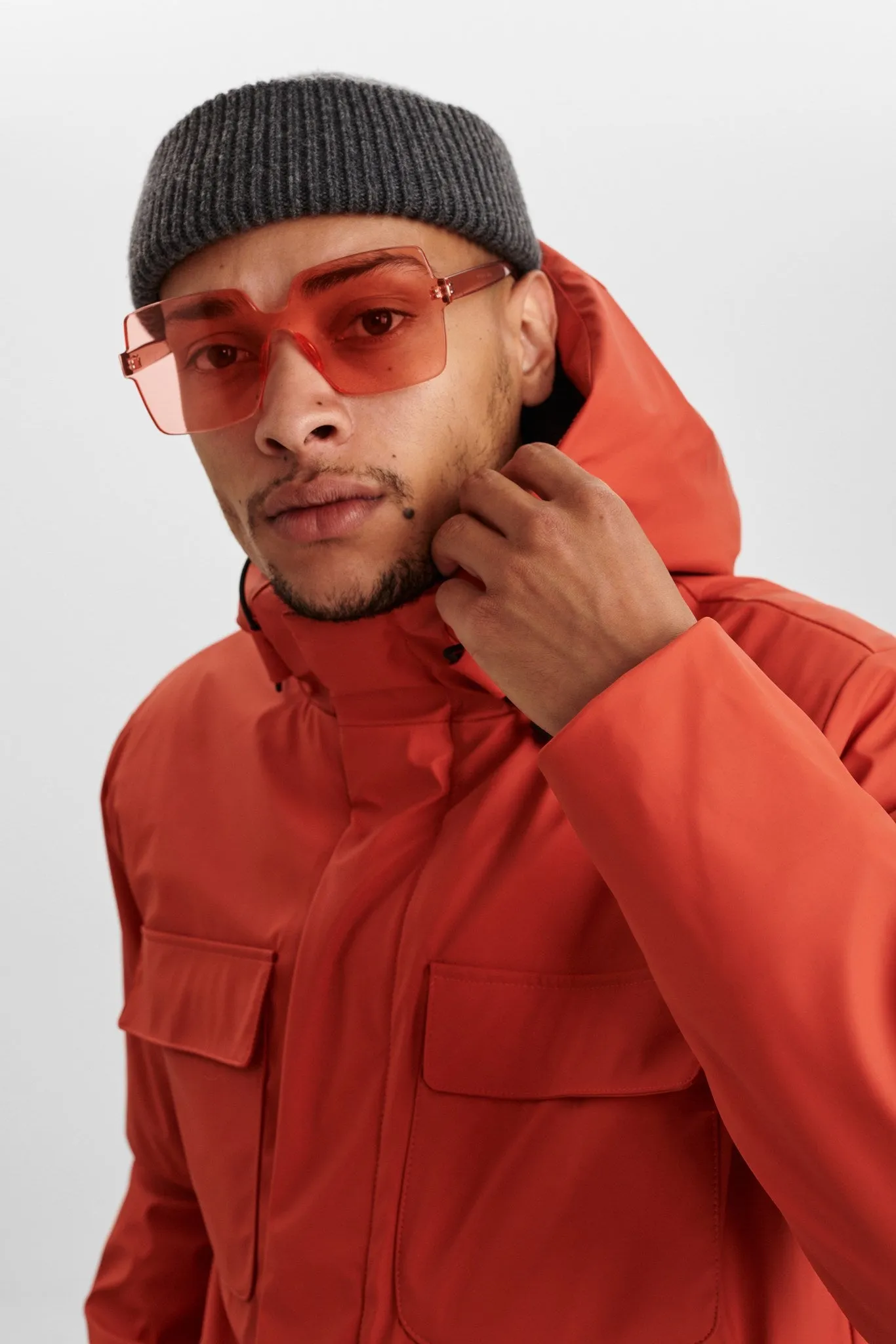AKTHOMAS RAINCOAT - Chili
