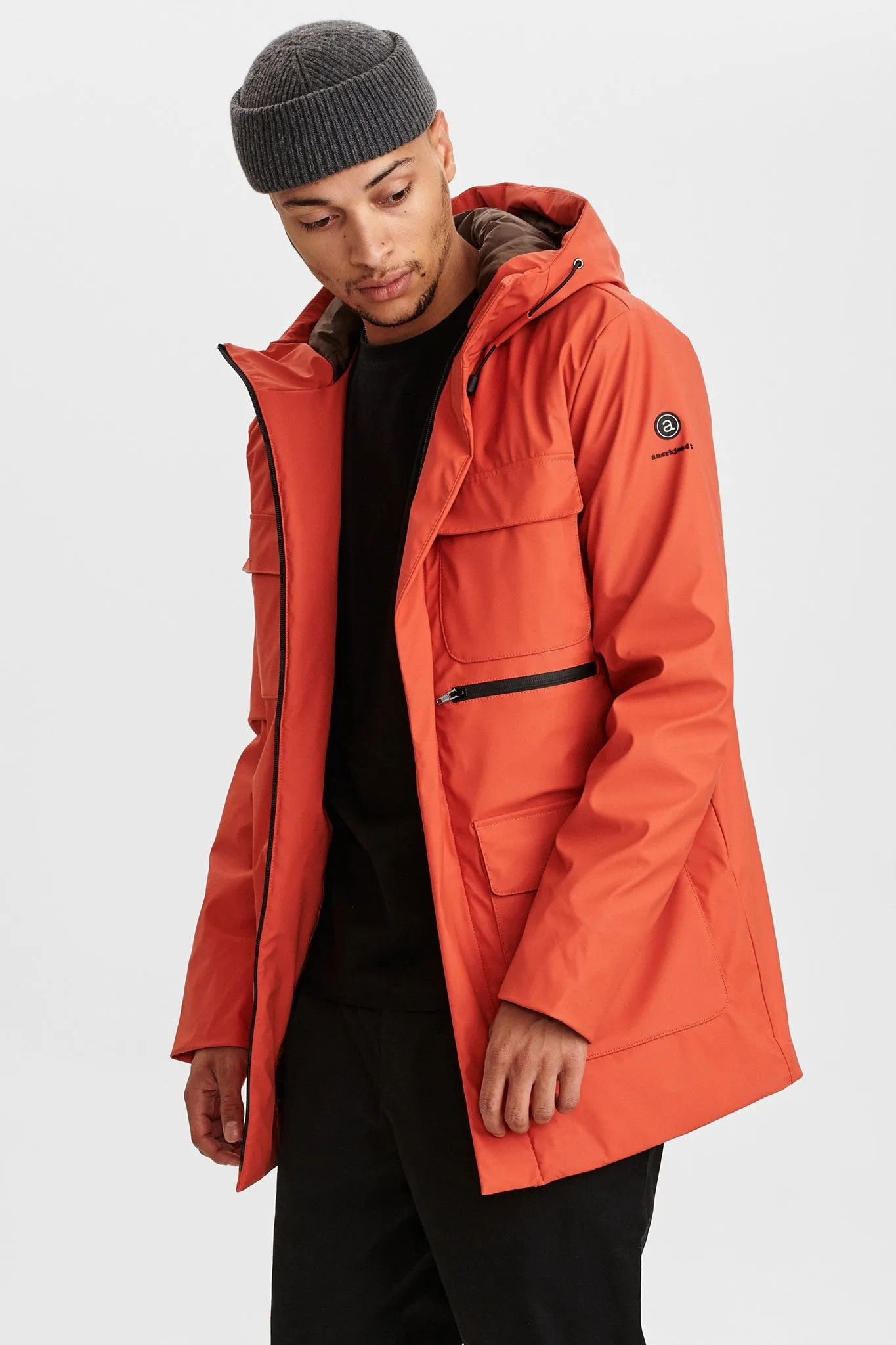 AKTHOMAS RAINCOAT - Chili