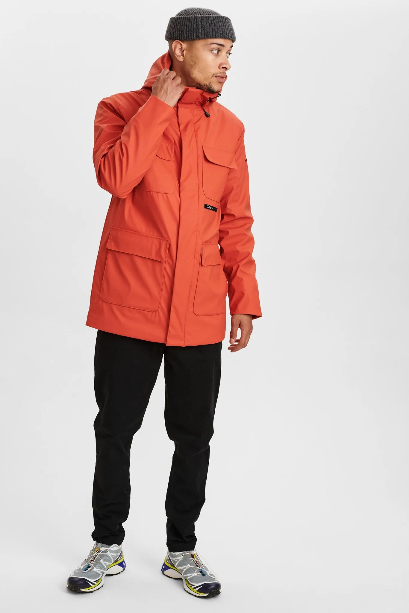 AKTHOMAS RAINCOAT - Chili