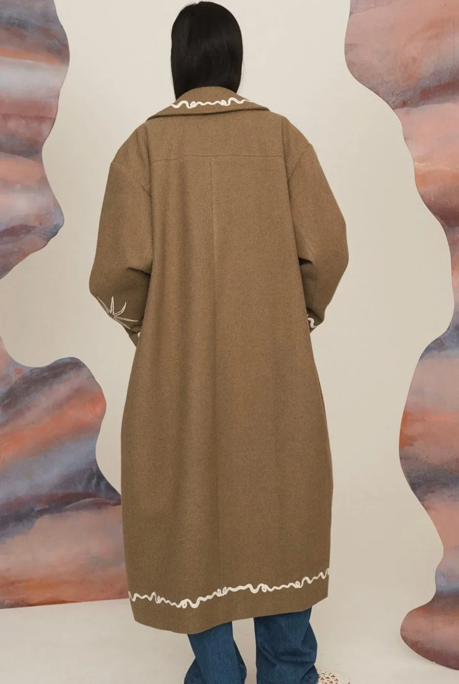 ALEMAIS~ Sammy embroidered coat