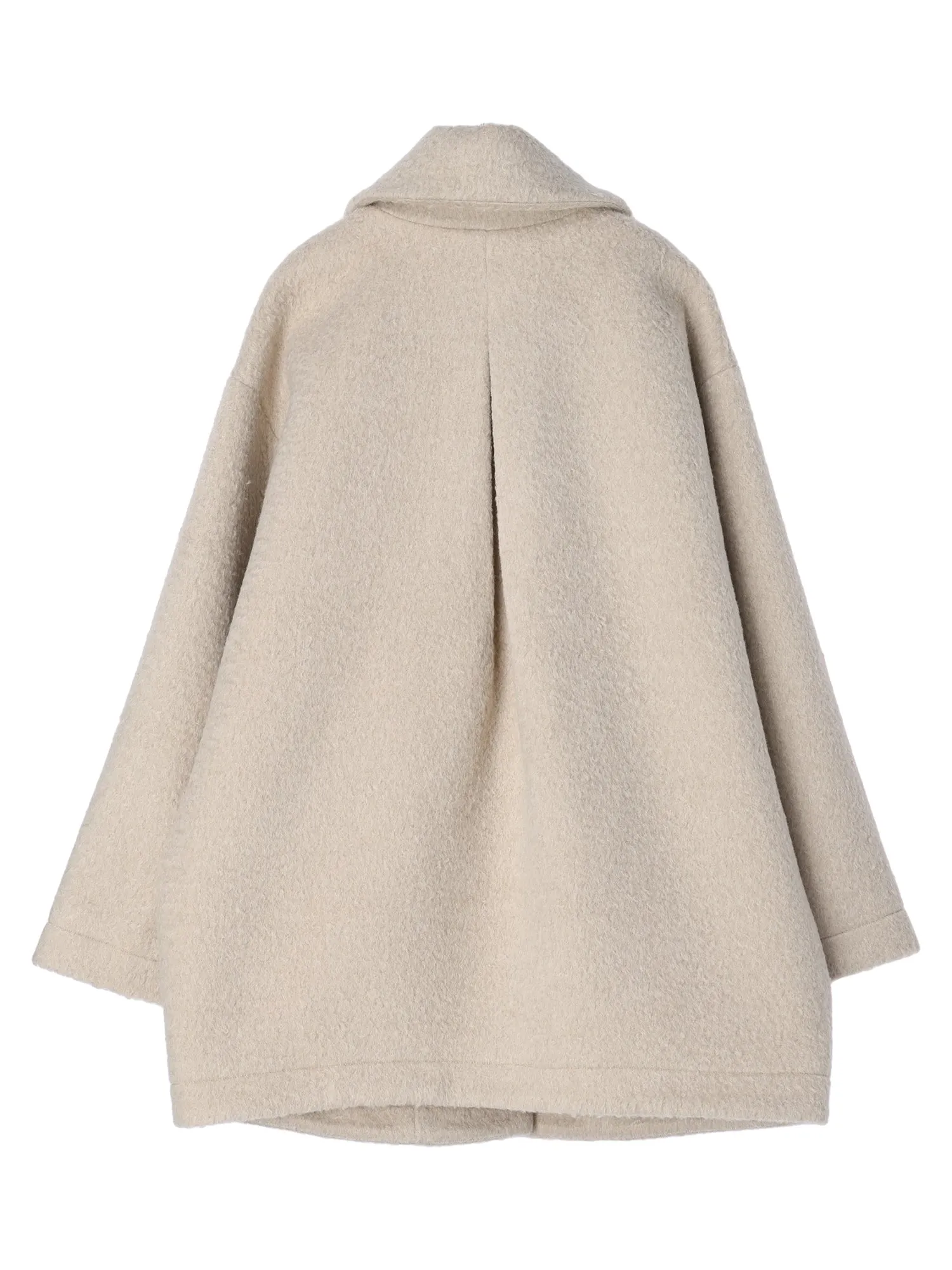 Araya Shaggy Cocoon Midi Coat