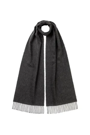 Charcoal Cashmere Scarf