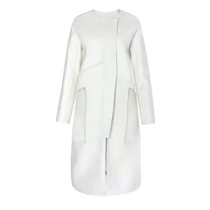 Cocoon Pony Hair Coat