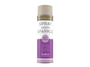 Gold Glitter Varnish - Spray and Sparkle