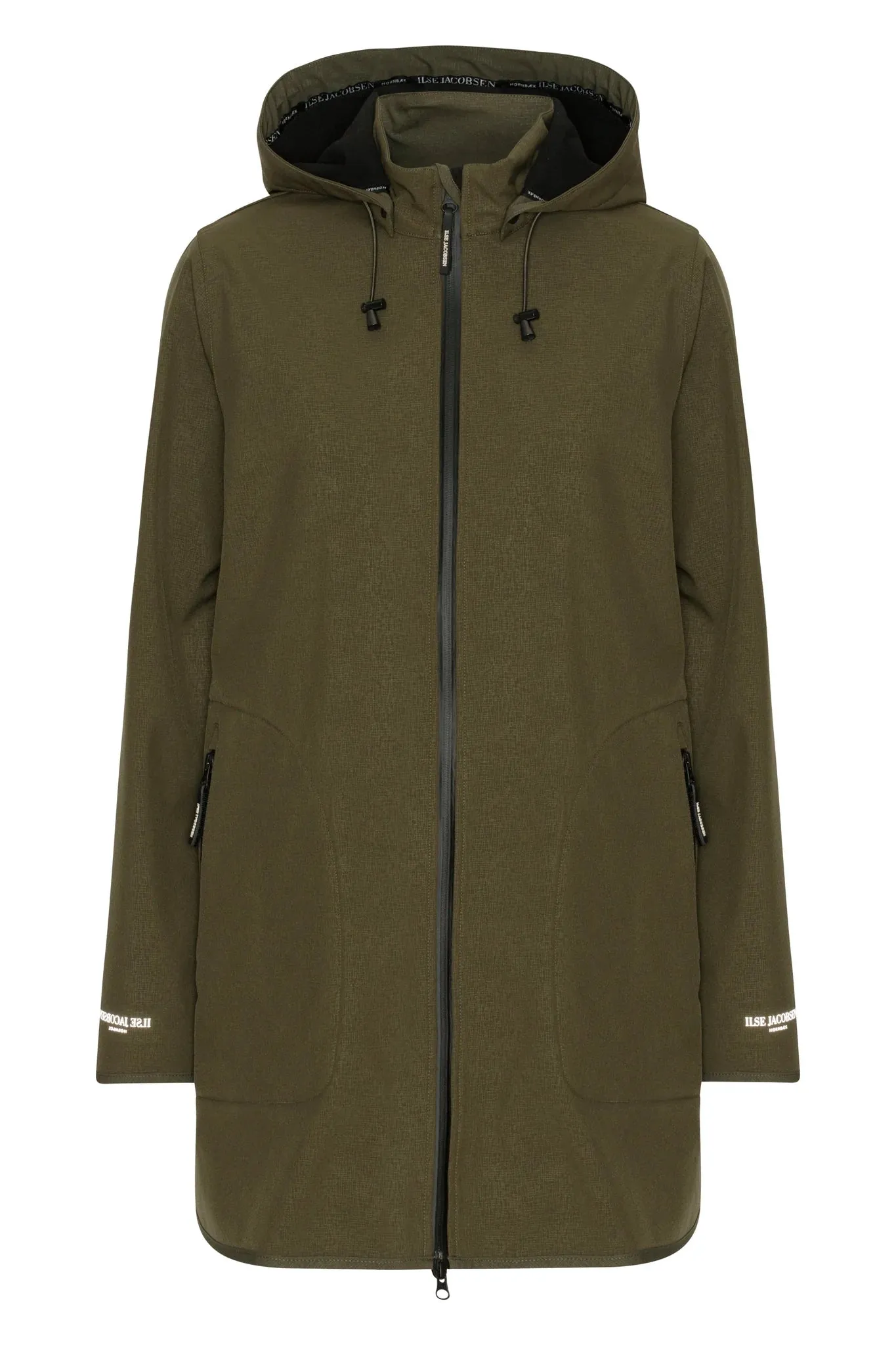 Ilse Jacobsen Rain 135 Raincoat in Army
