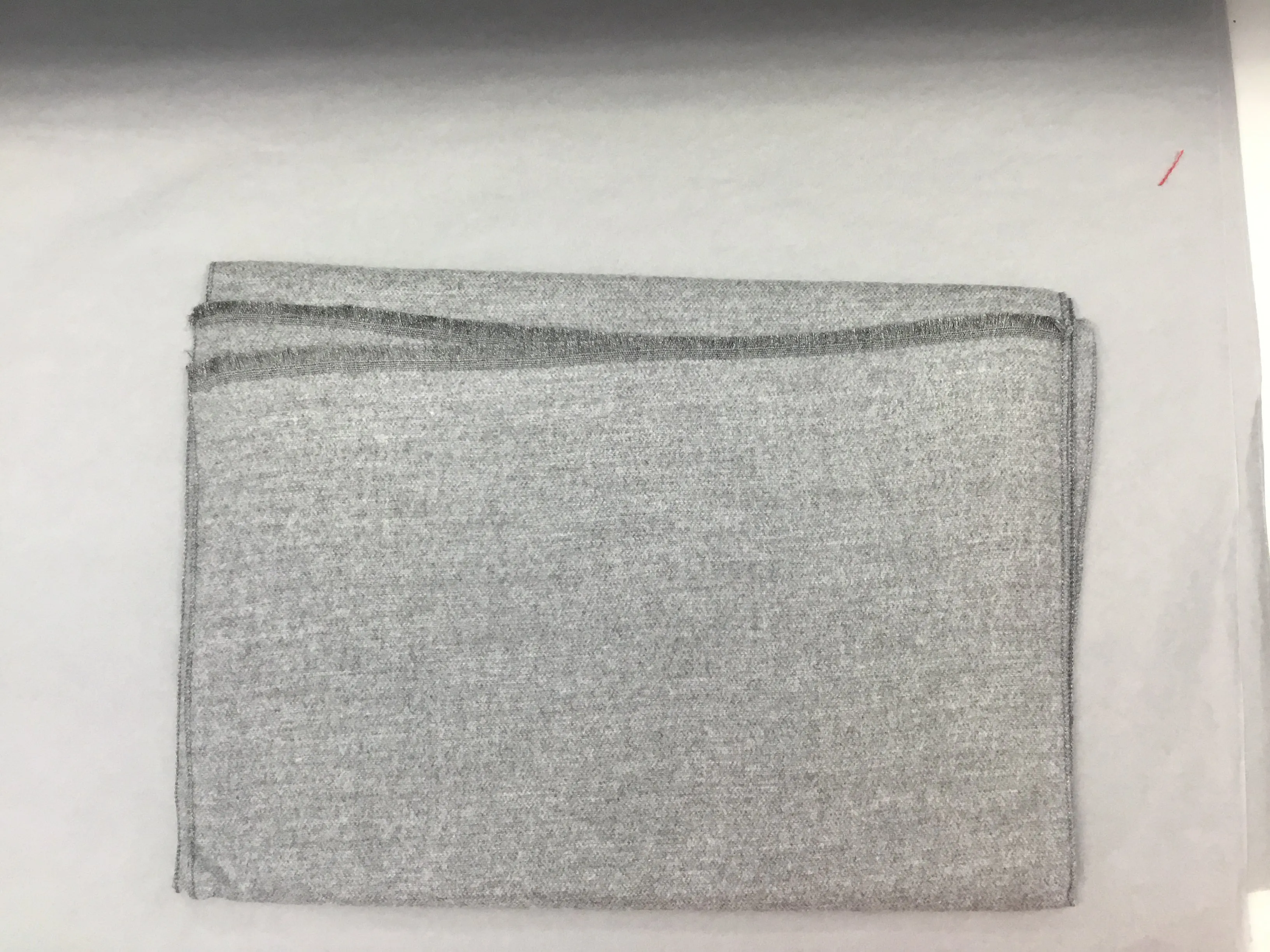 Mens Microfibre Scarf Light Grey