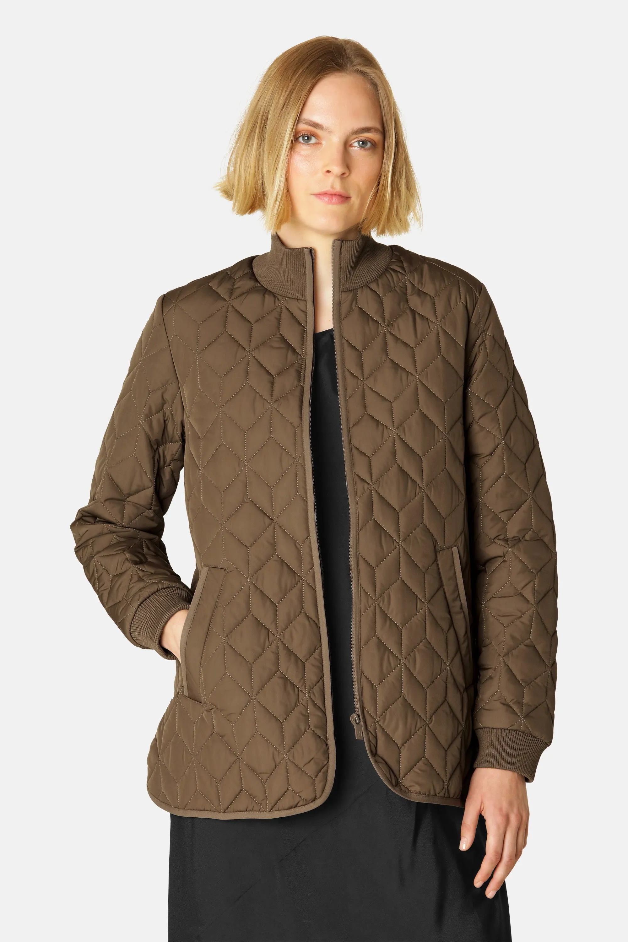 Quilt Jacket - Cub Brown