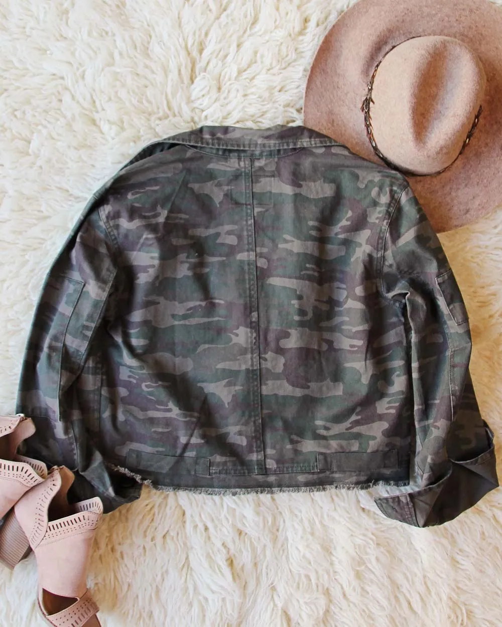 Sanctuary Camo Coat